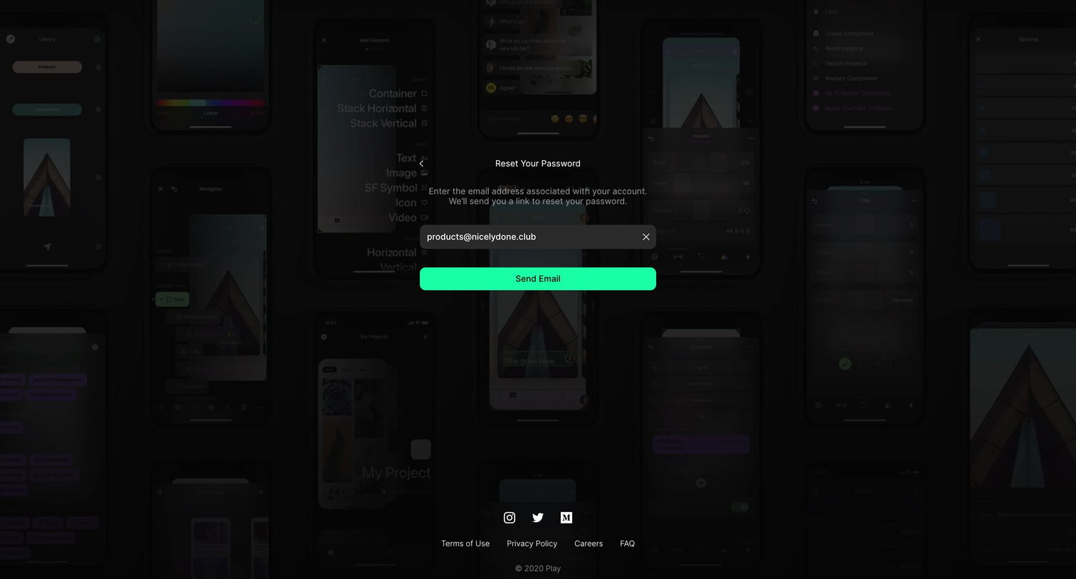 Play screen