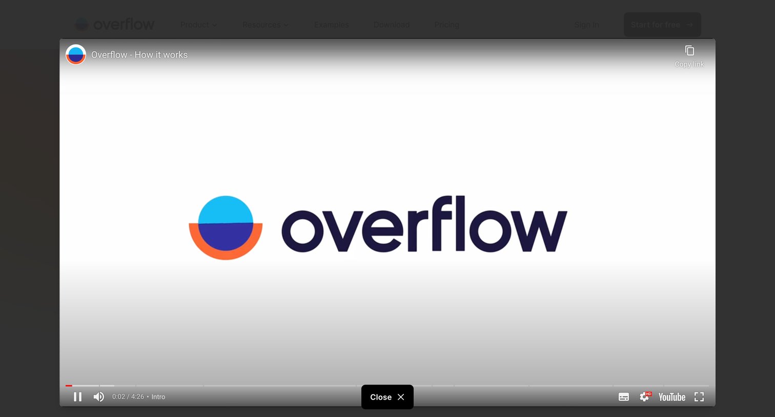 Overflow - The all-in-one design communication platform | Overflow screen
