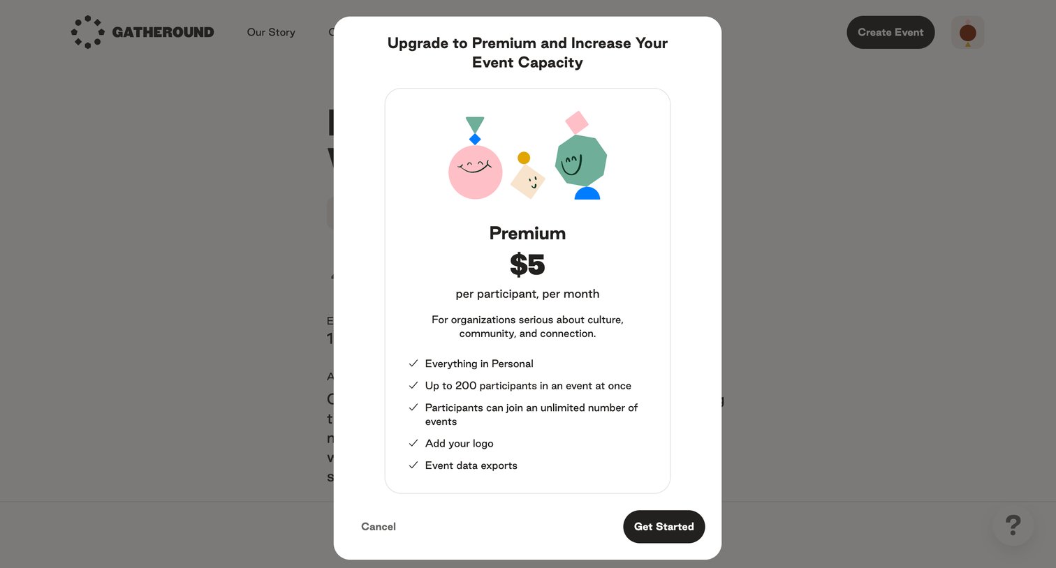 Gatheround - Gatheround — A better way to bring your people together screen