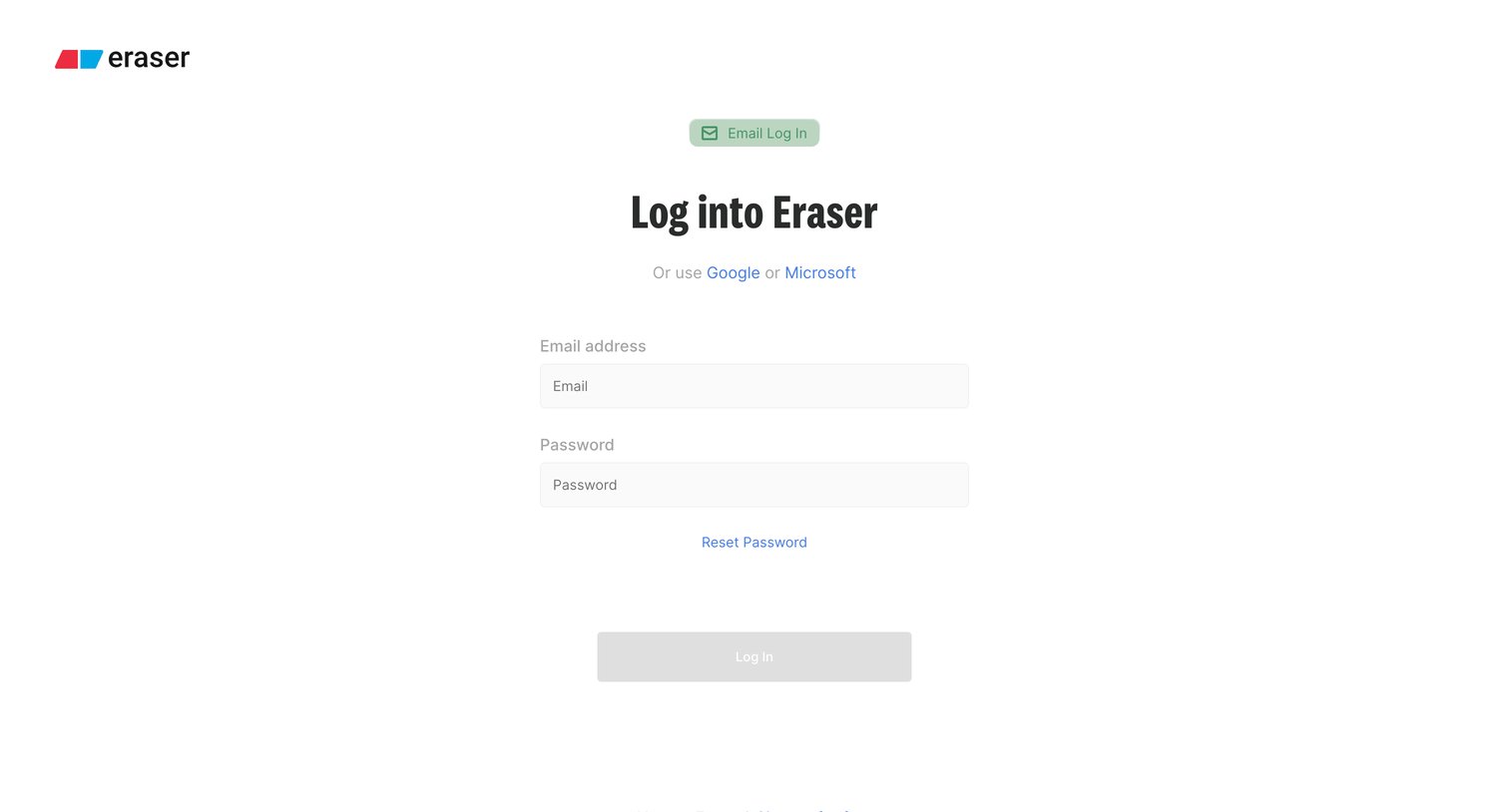 Eraser screen