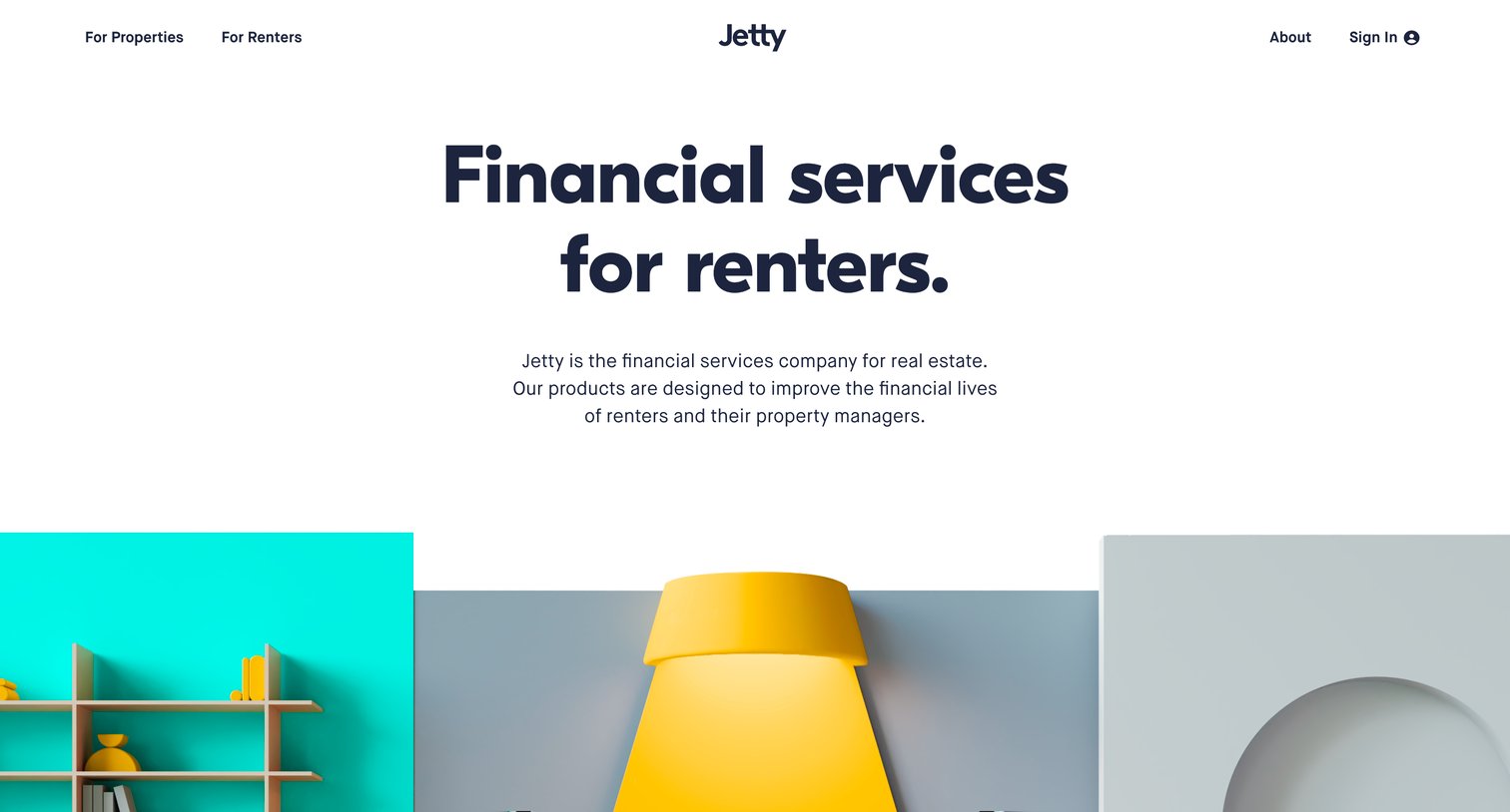 Jetty - Jetty | Financial services for renters. screen
