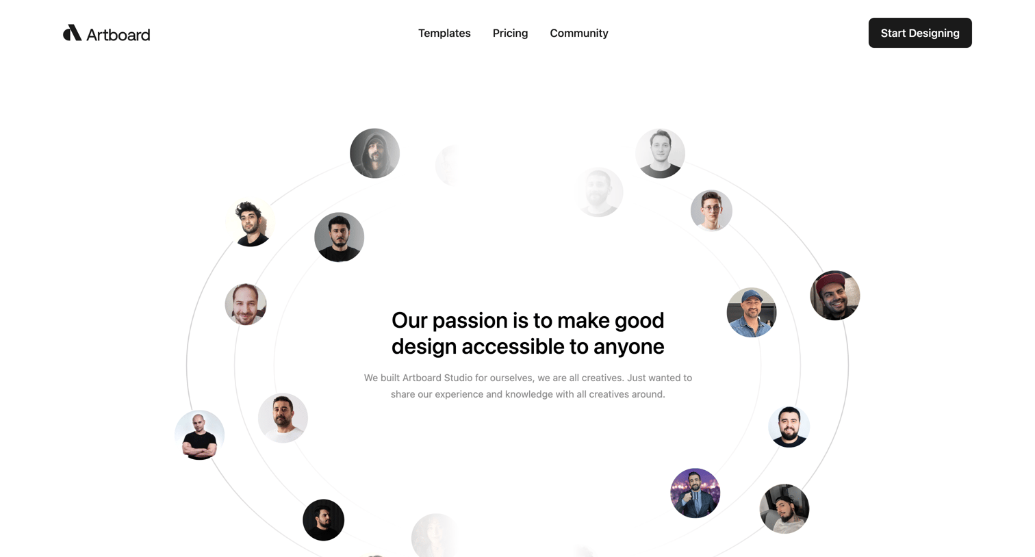 Artboard Studio - About us - Artboard Studio screen