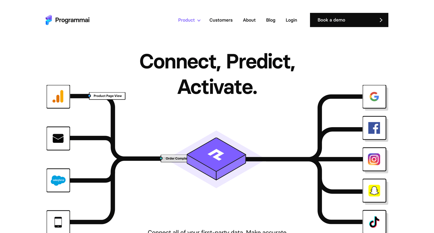 Programmai - Product — Programmai screen