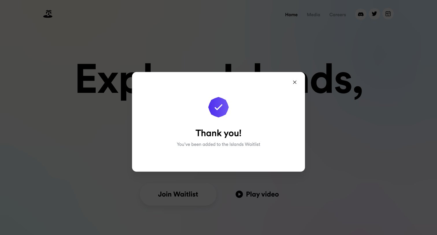 Islands - Islands – Explore Together screen
