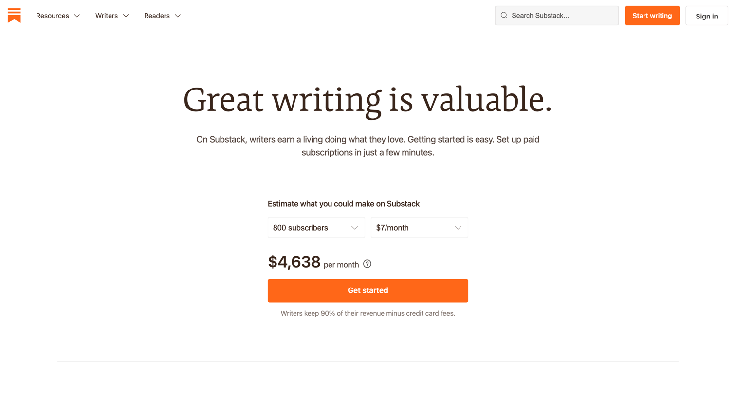 Substack - Substack - A new model for publishing screen