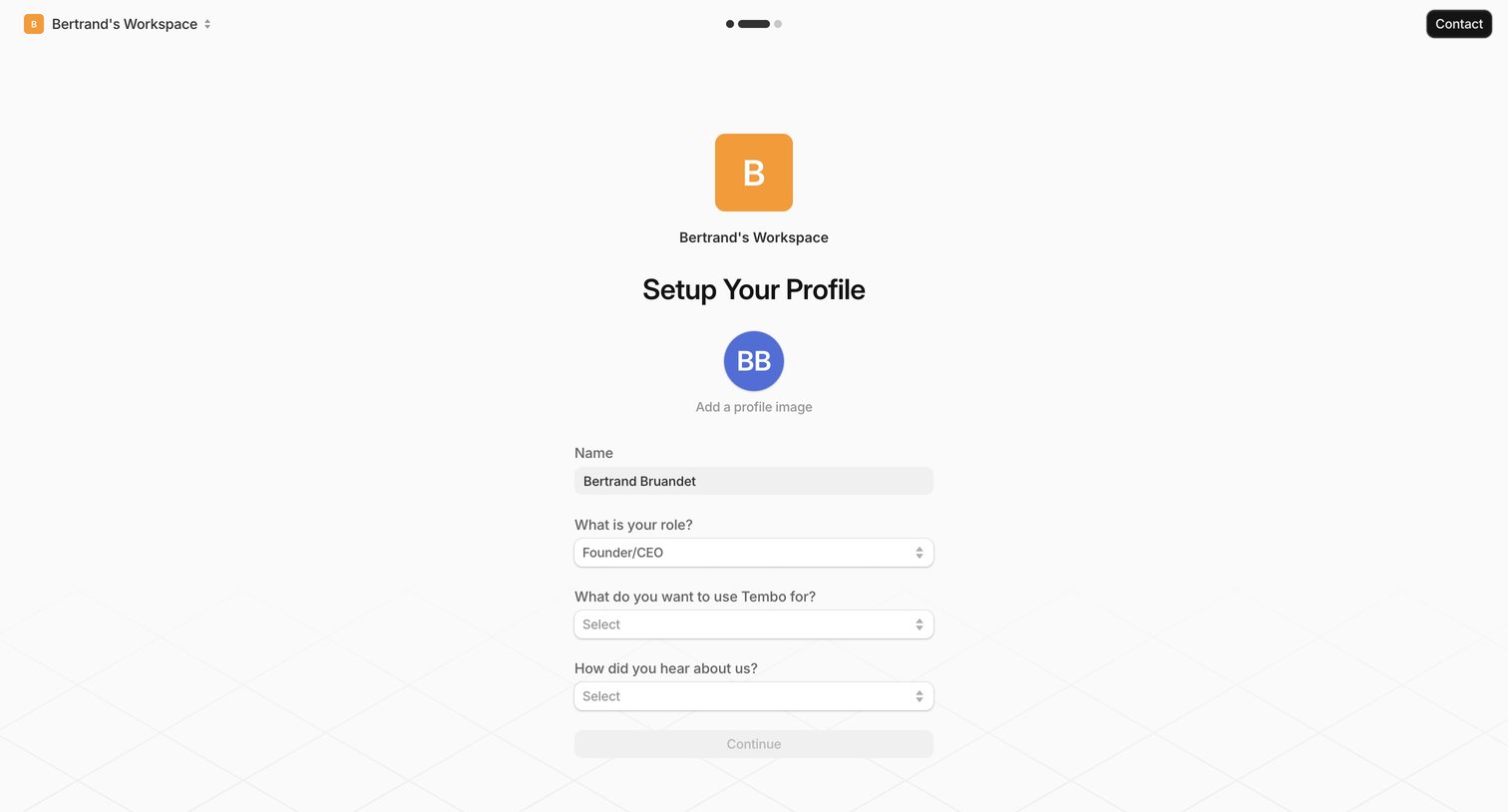 Profile — Tembo from Tembo