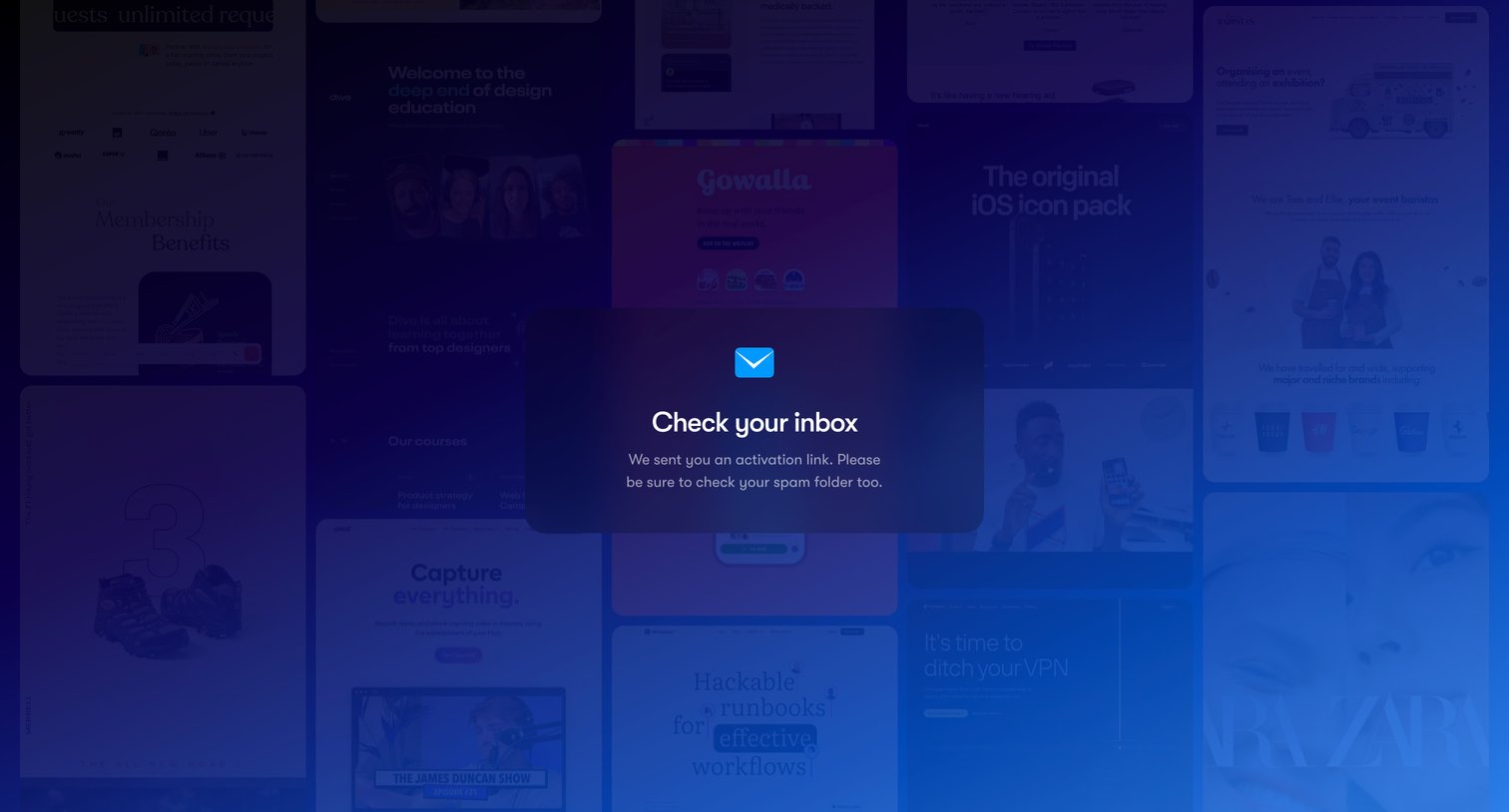Framer - Framer Login screen
