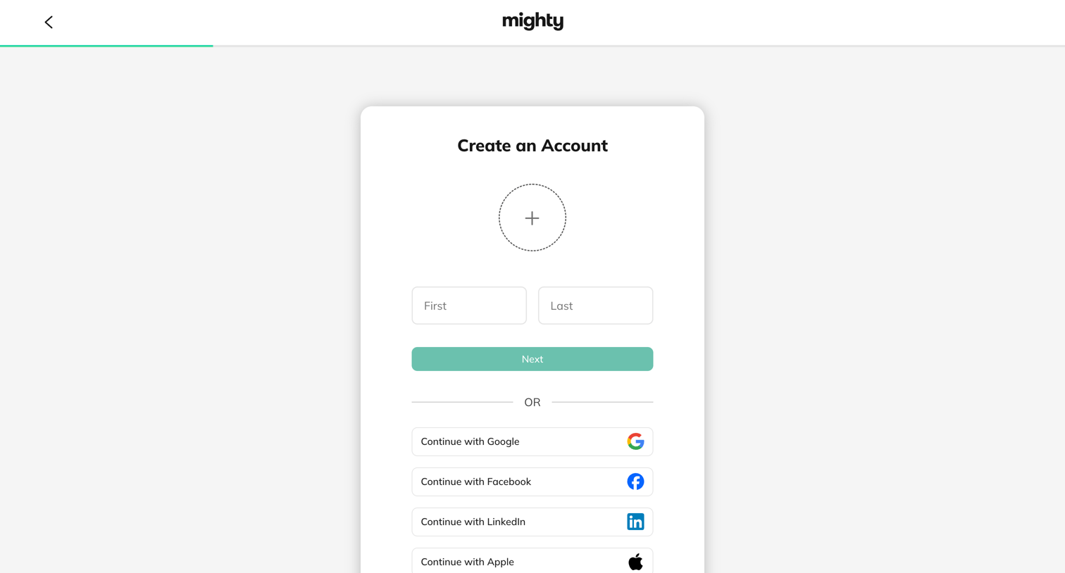 Mighty - Create Your New Mighty Network | Mighty Networks screen