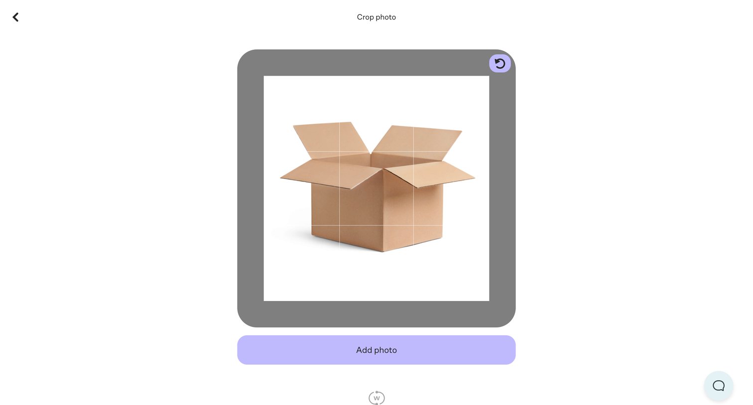Wanda - Space - Add item – Wanda screen