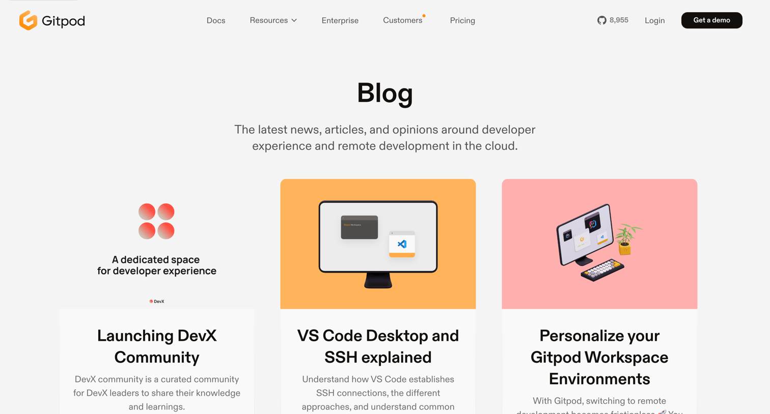 Gitpod Blog - News, ideas and background stories from Gitpod