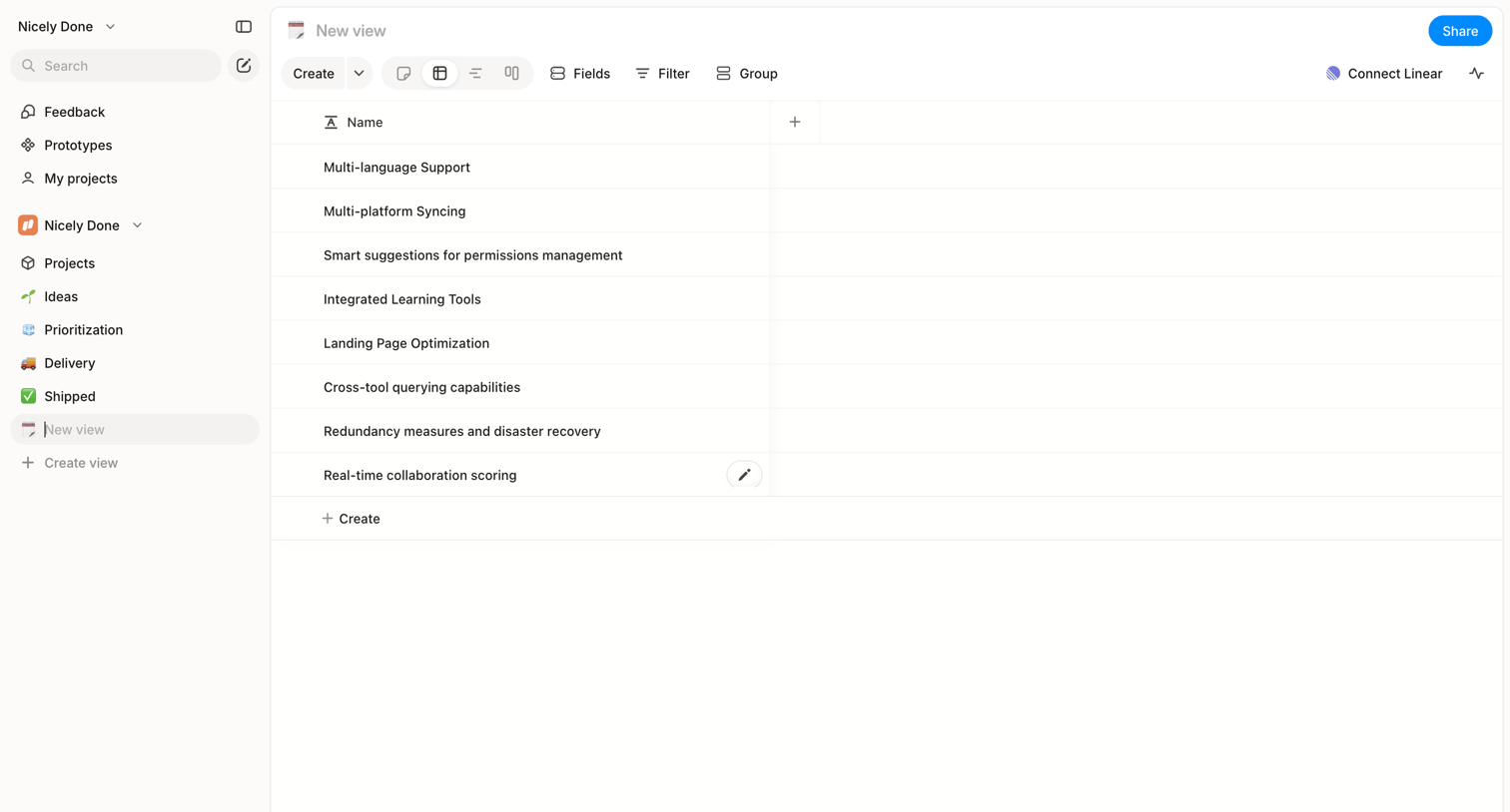 Alloy - Nicely Done » New view screen