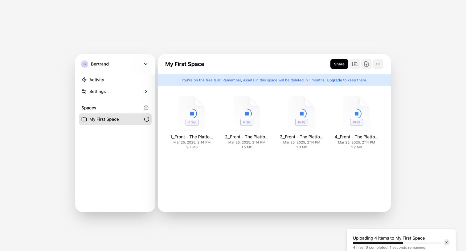 Shuttle - Shuttle – Your files. Your rules. screen