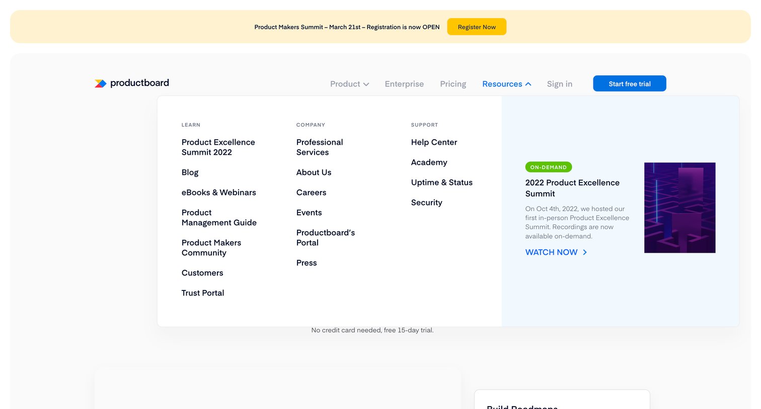 Productboard - Product Management Software | Productboard screen