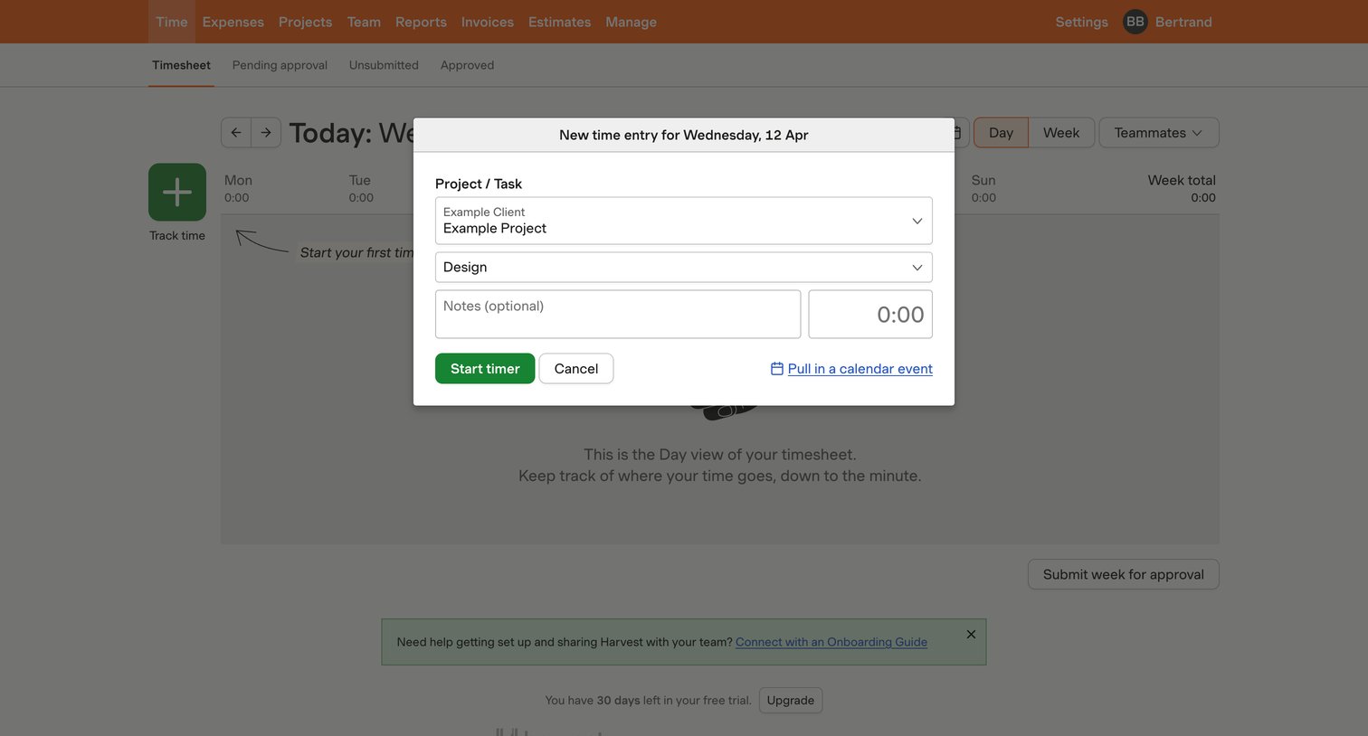 Timesheet – nicelydone – Harvest from Harvest