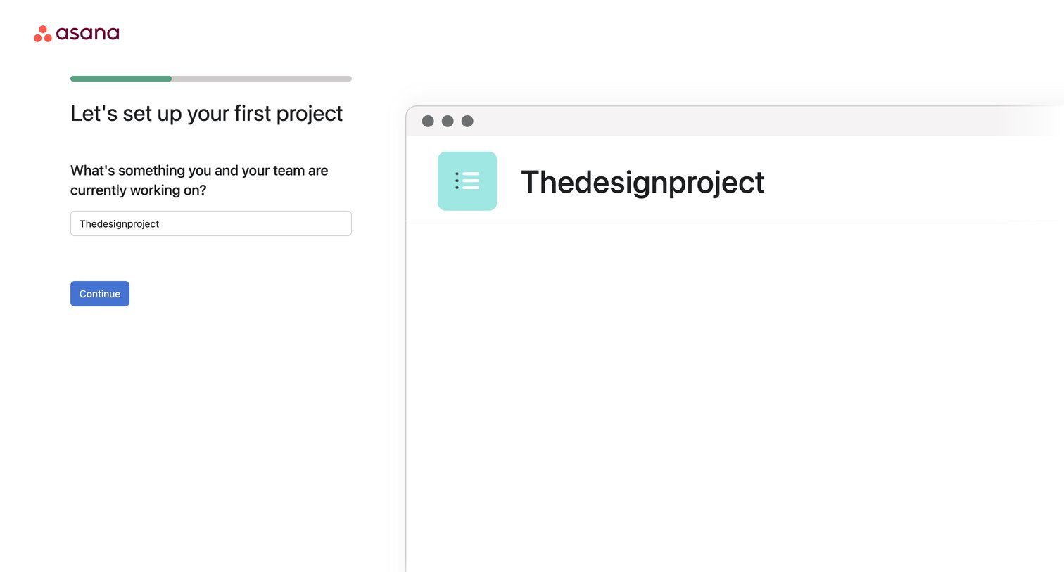 Set up your account - Asana from Asana
