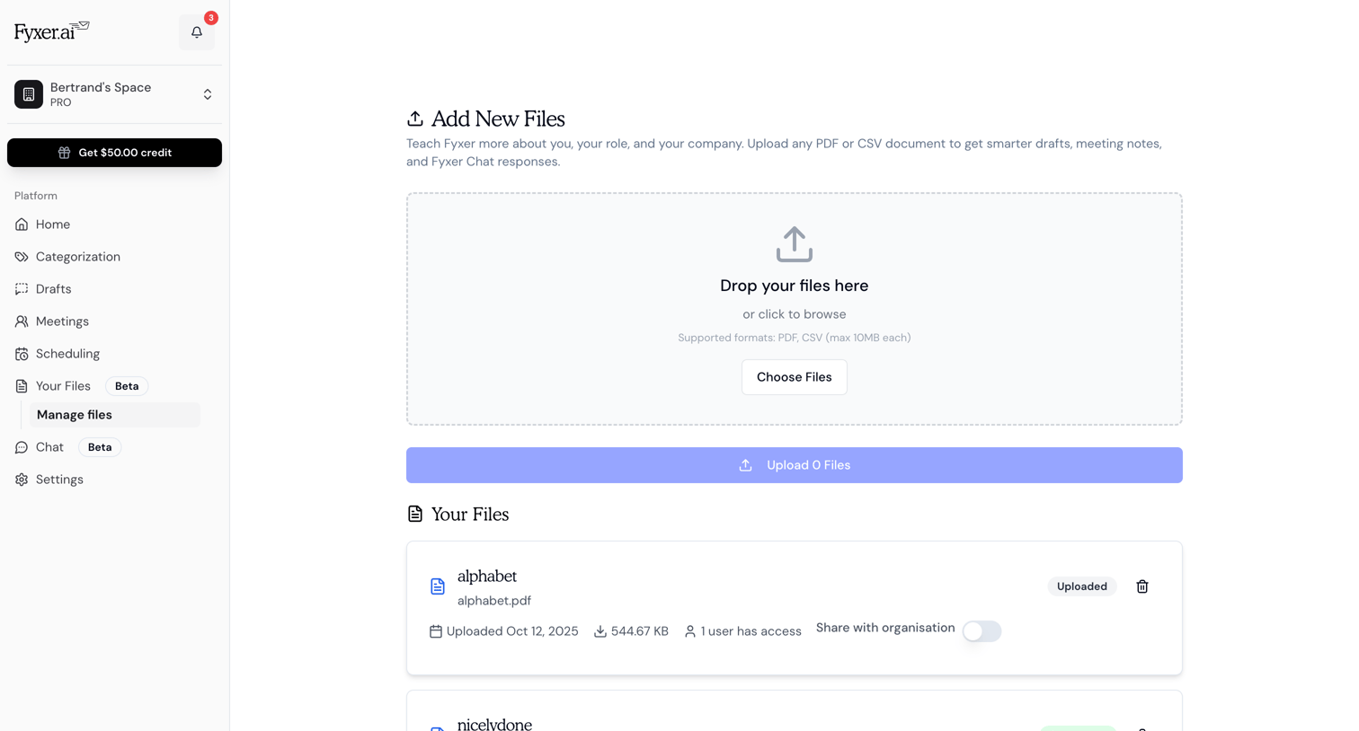 Fyxer - Fyxer AI screen