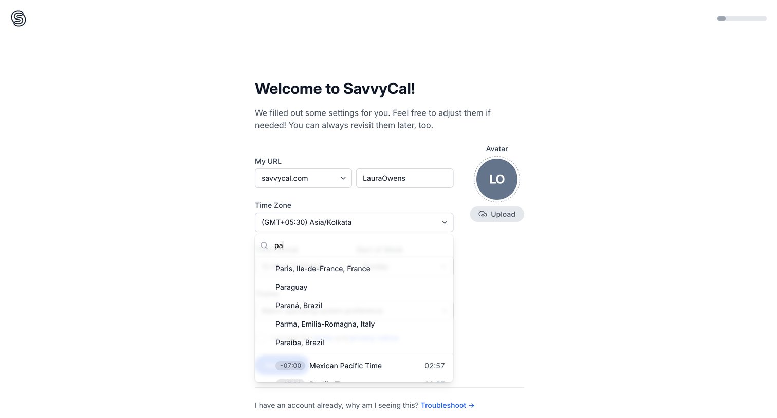Welcome to SavvyCal from SavvyCal