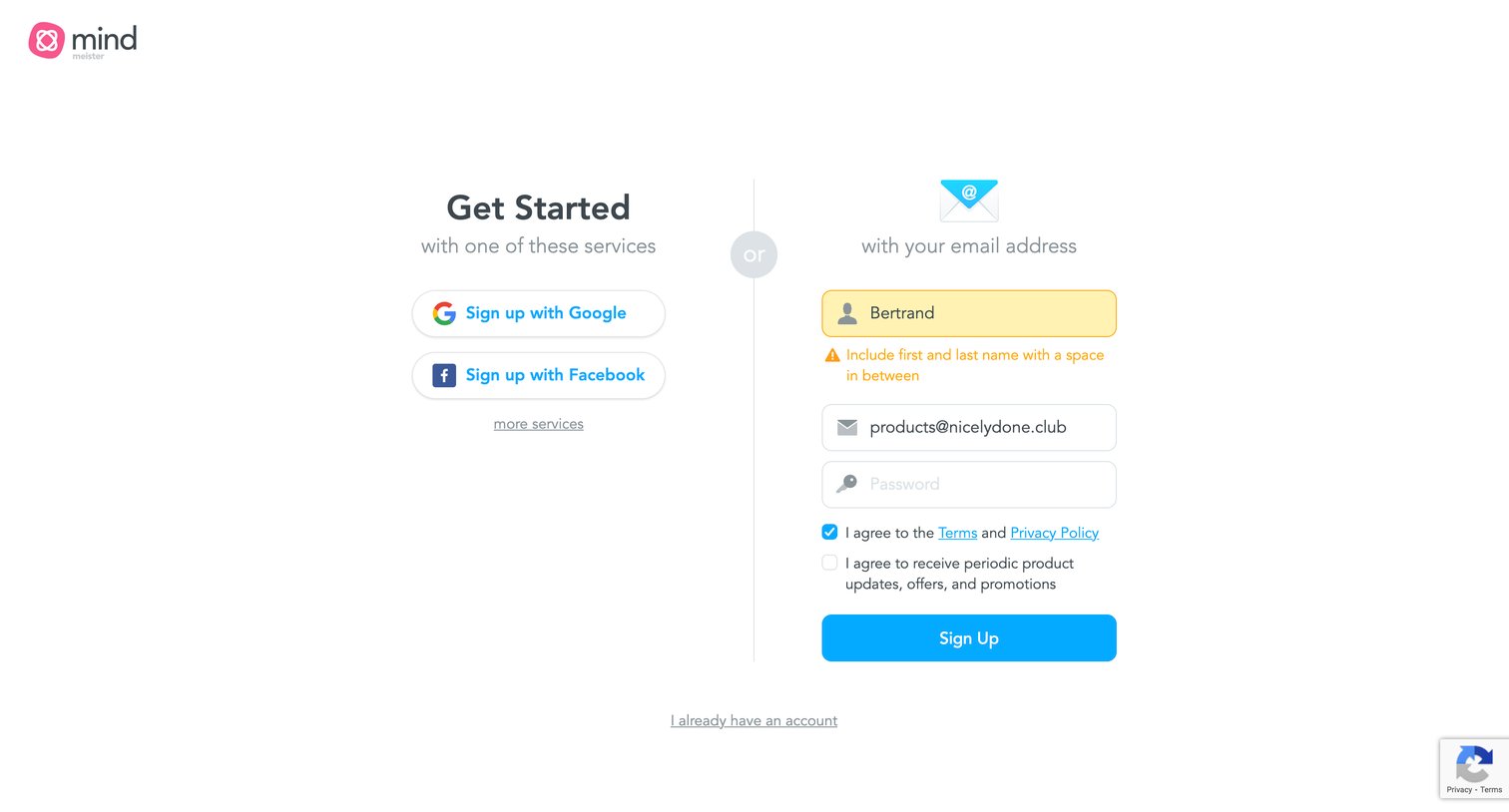 MindMeister - Mind Map Free - Free Mind Mapping Software | MindMeister screen