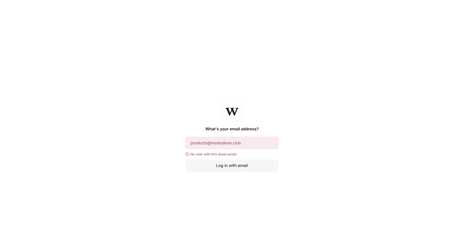 Workflow screen