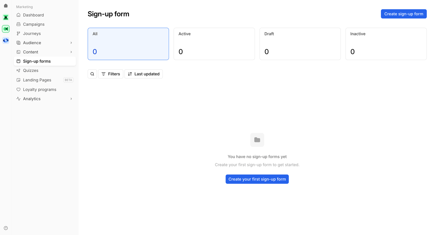 Bird - Sign-up form | Bird screen