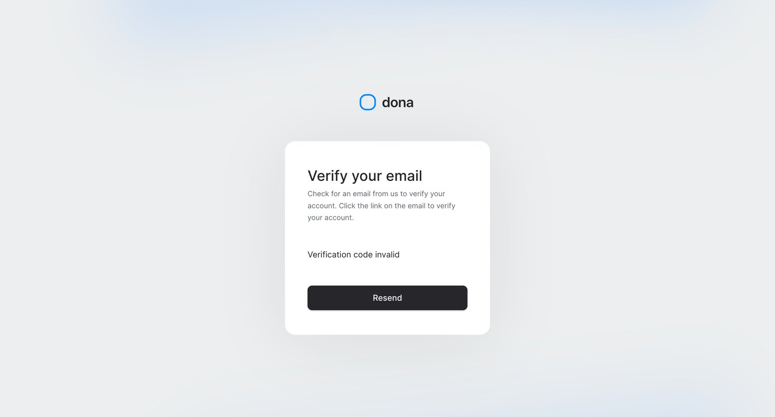 Dona screen
