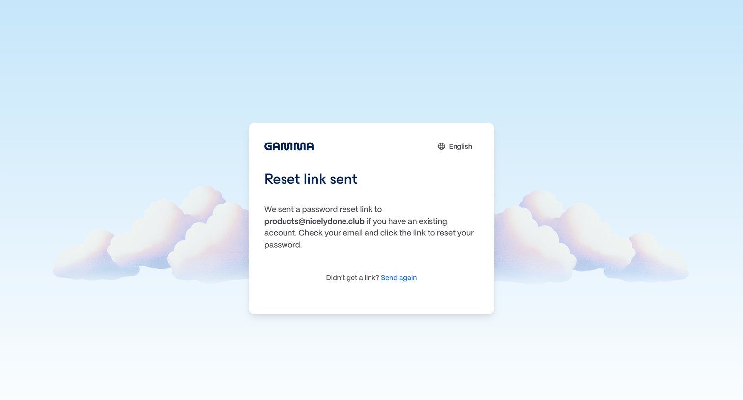 Gamma screen