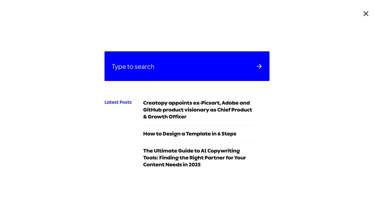 Creatopy - Marketing, Advertising and Digital Industry Blog - Creatopy screen