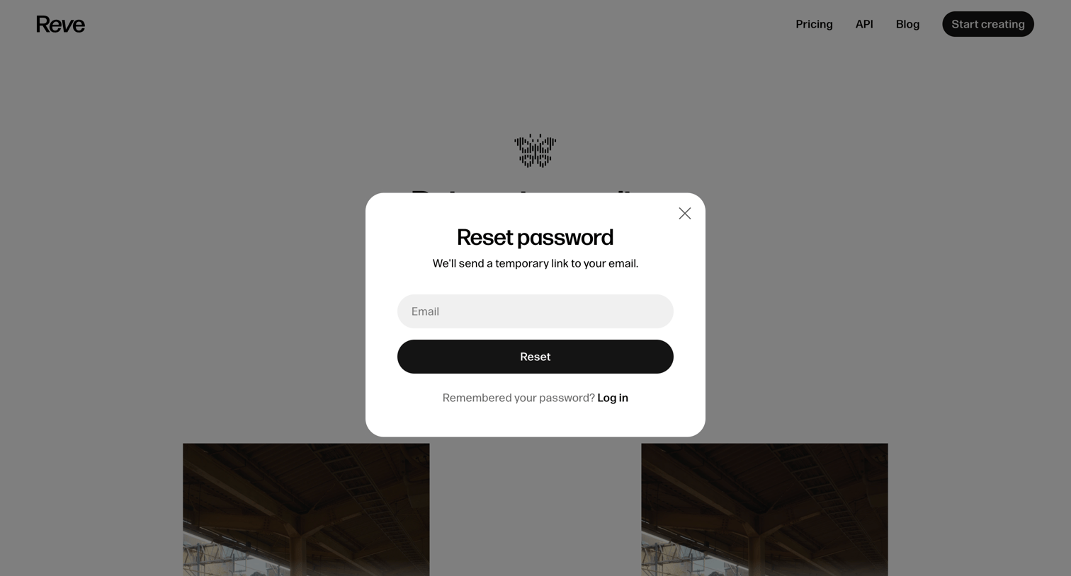 Reve - Reve Image - AI Image Generator and Creative Tool screen