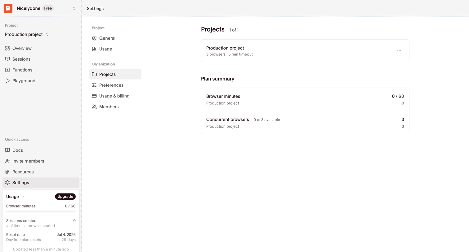 Browserbase - Browserbase - Headless Web Browser API screen