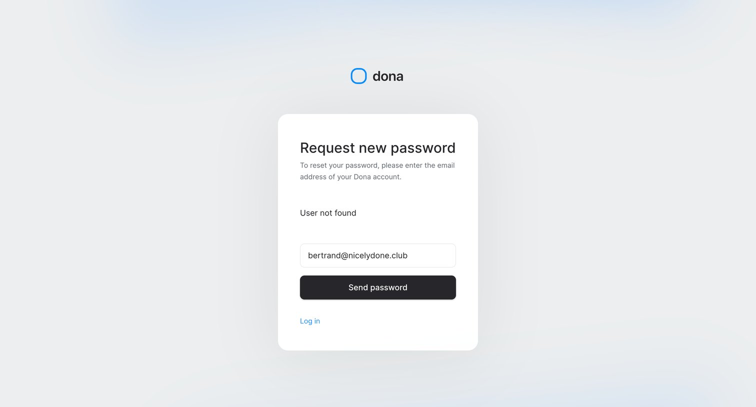Dona screen