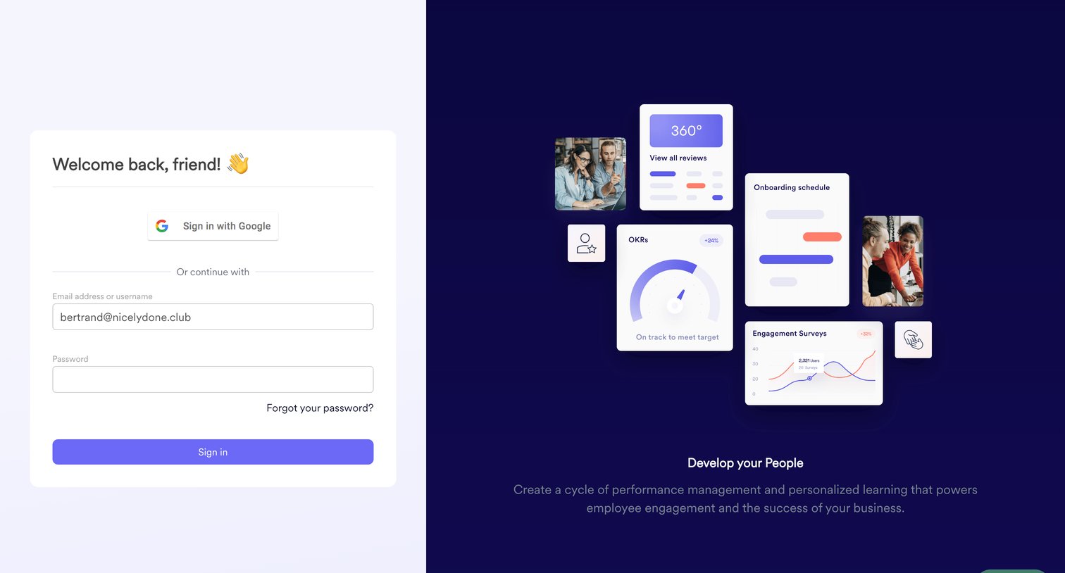 Leapsome - Leapsome | Leapsome screen
