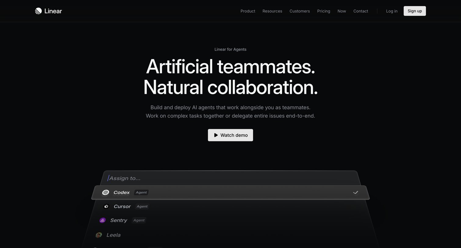 Linear - Linear for Agents screen