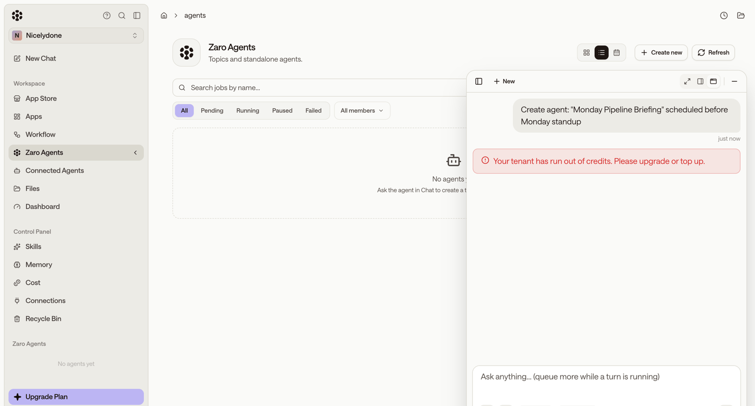 Zaro - Zaro - The Context Layer for Enterprise AI screen