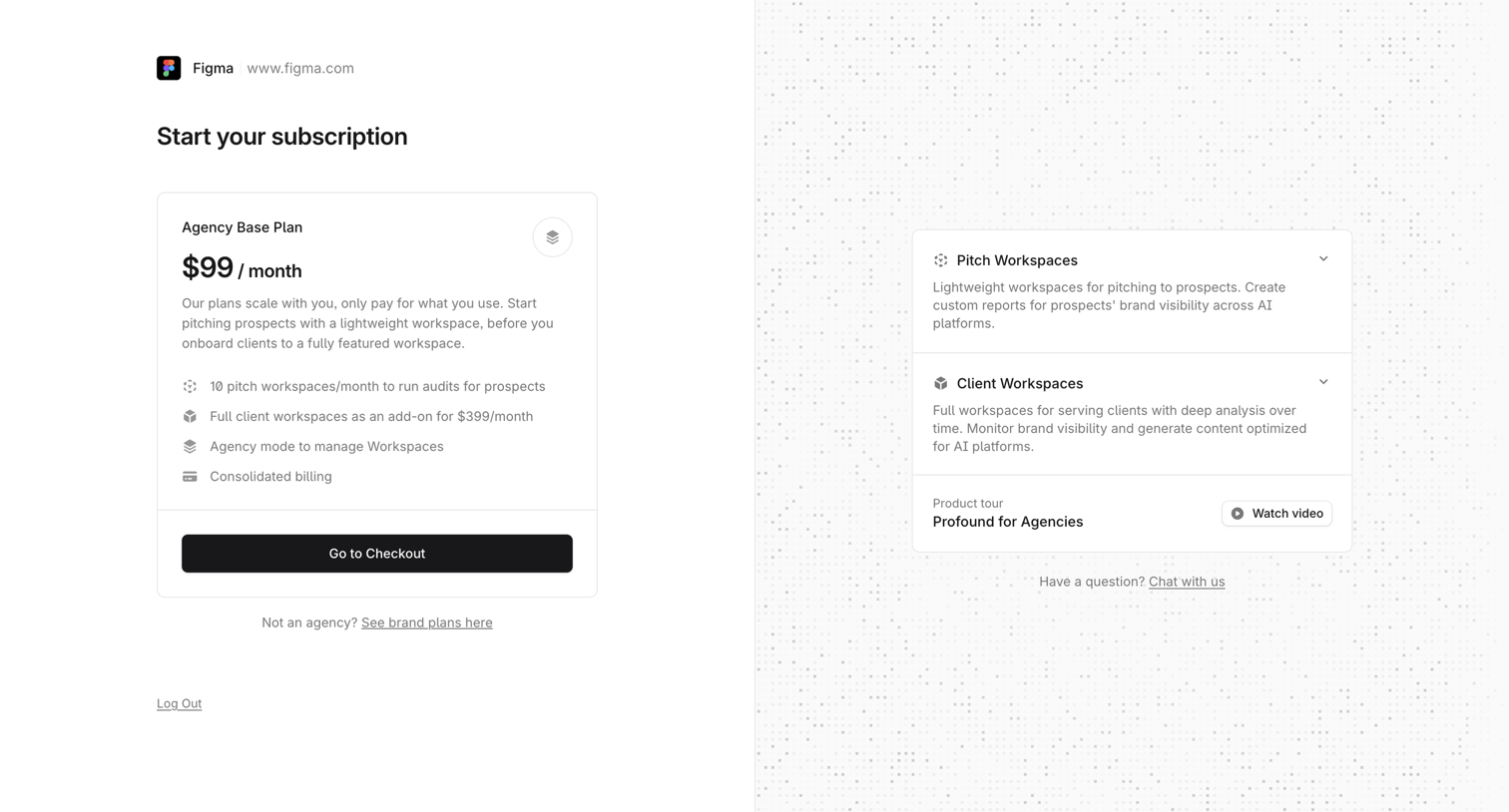 Tryprofound - Profound | Answer Engine Optimization screen