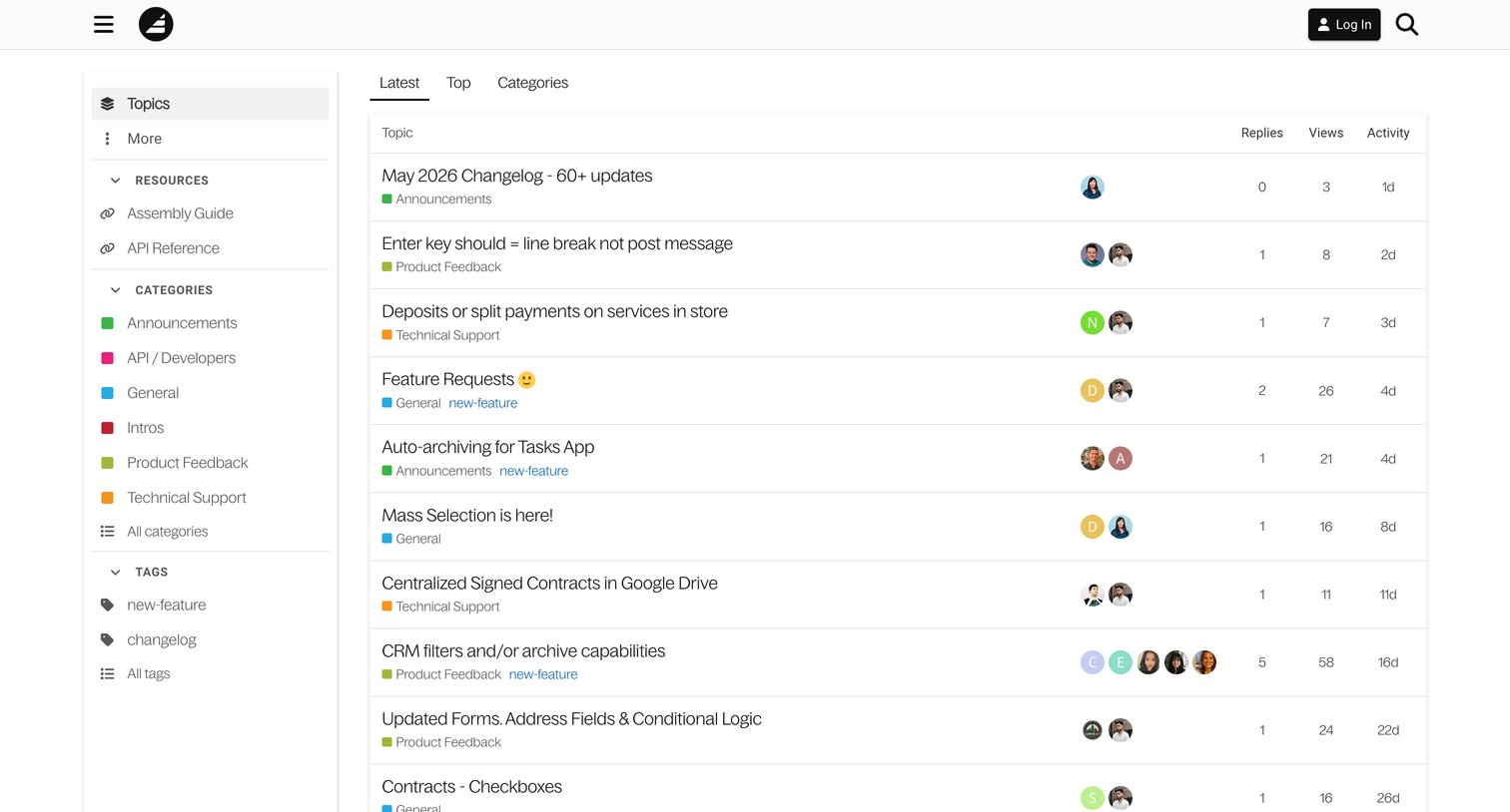 Assembly AI App Builder - Assembly Community screen