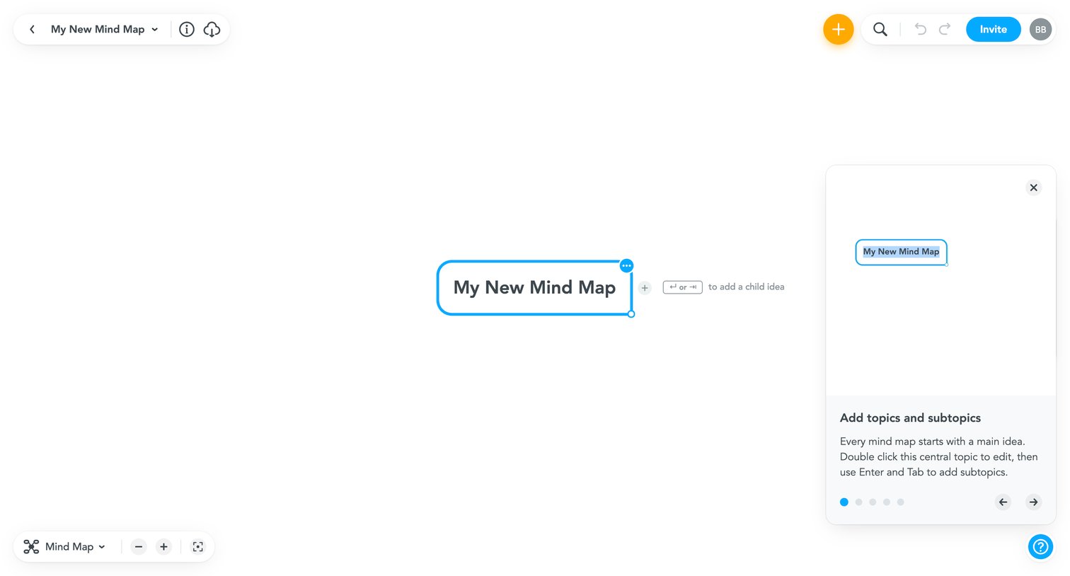 My New Mind Map - MindMeister Mind Map from MindMeister