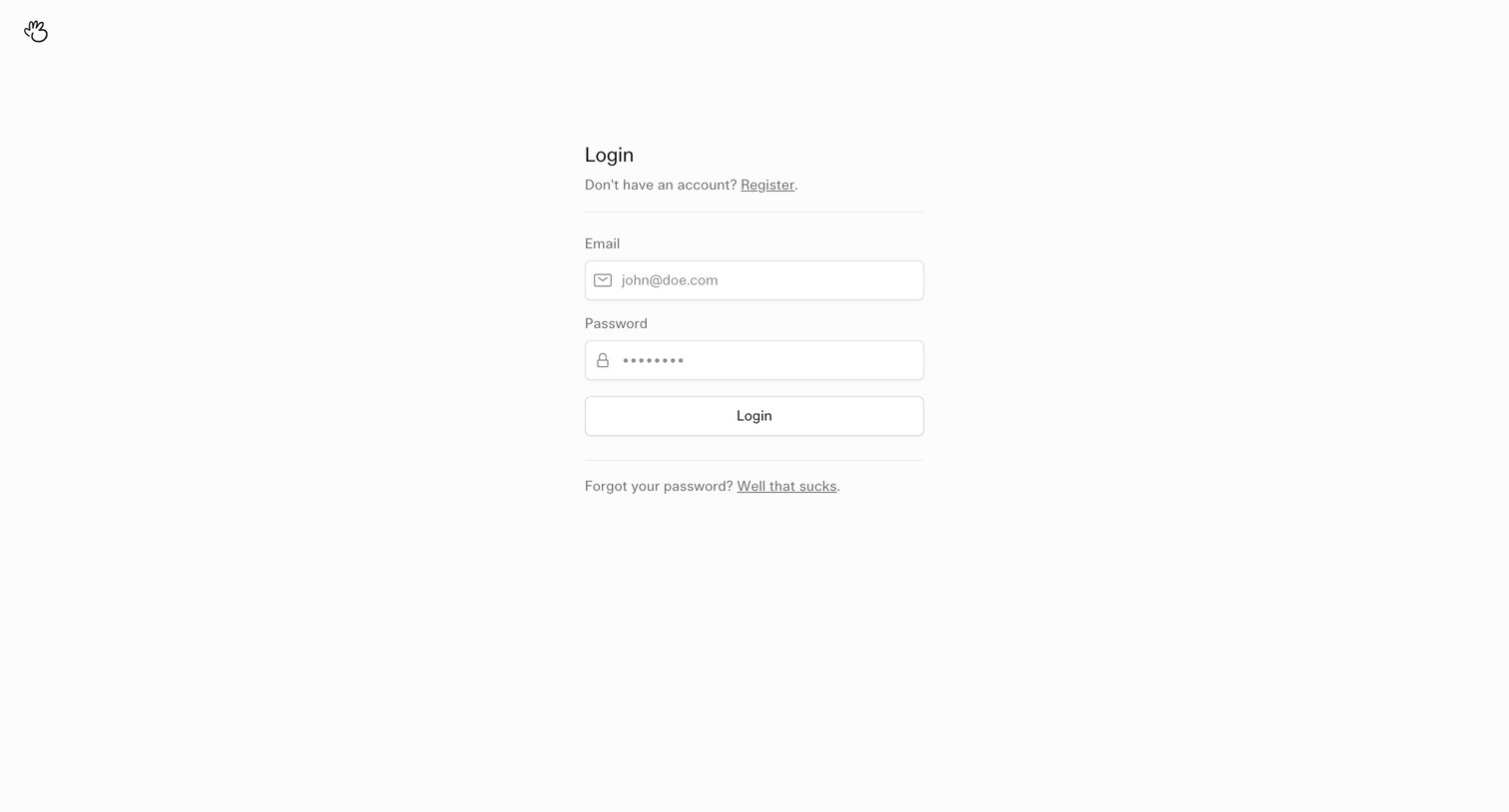 (Basic) Bookmarks - Basic Bookmarks – A home for your internet discoveries. screen