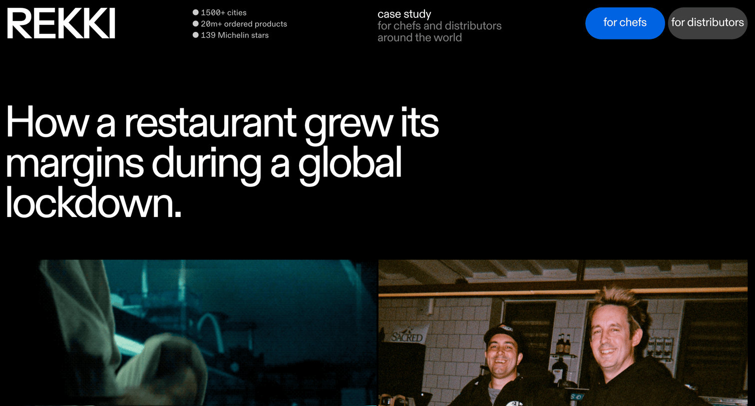 Rekki - REKKI – Helping a Restaurant Grow Its Profit Margin During Lockdo screen
