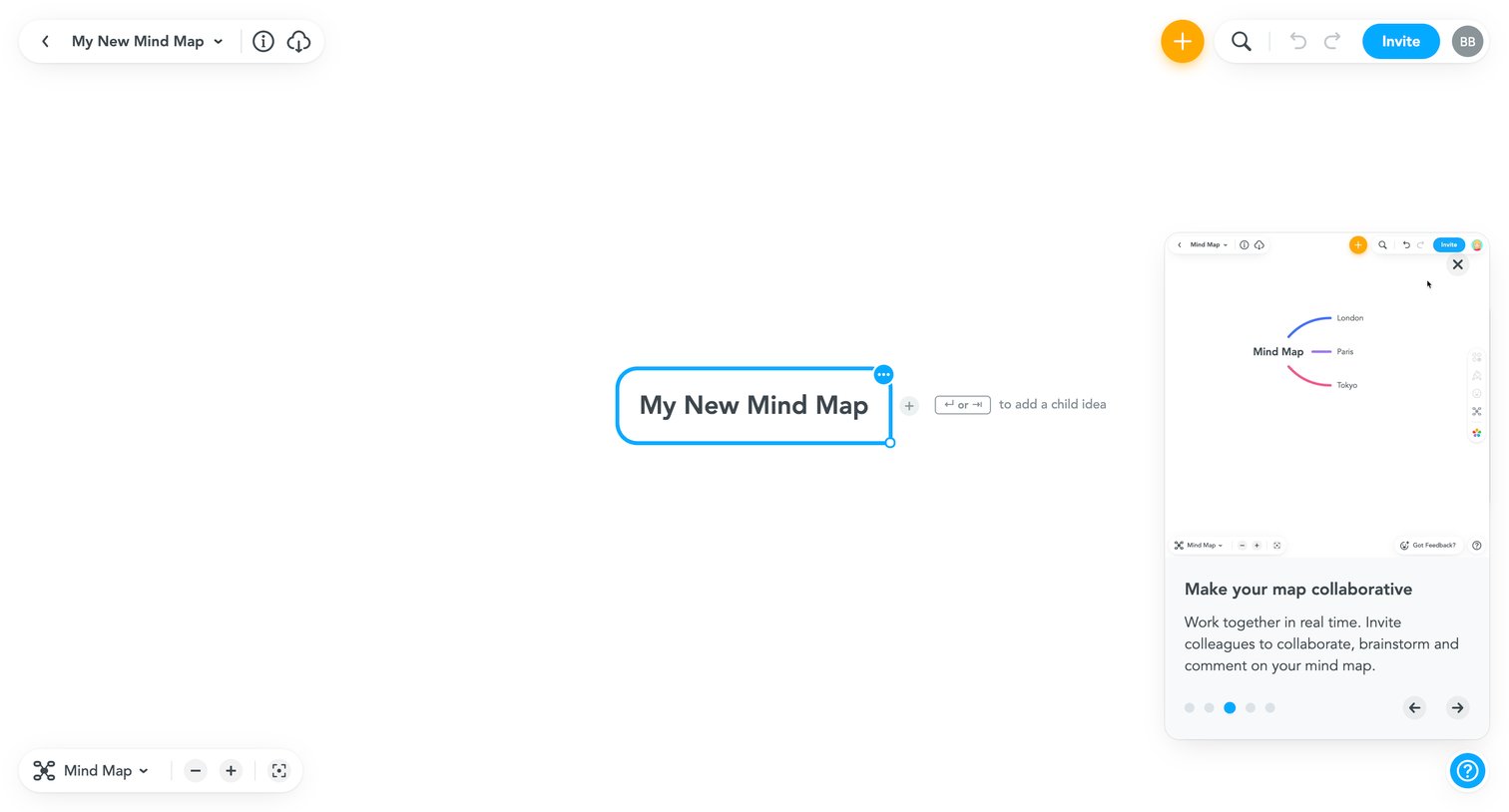 My New Mind Map - MindMeister Mind Map from MindMeister