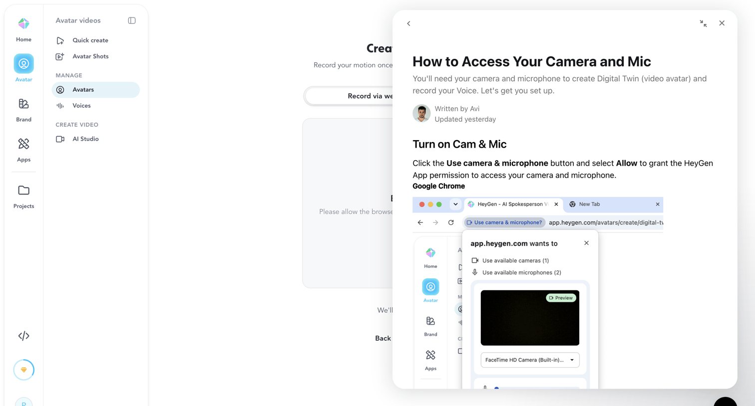 HeyGen - HeyGen - AI Spokesperson Video Creator screen