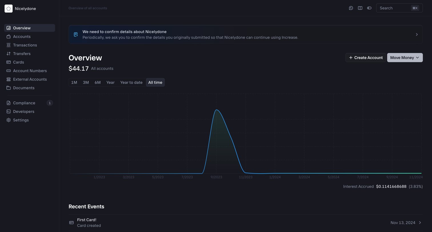 Increase screen