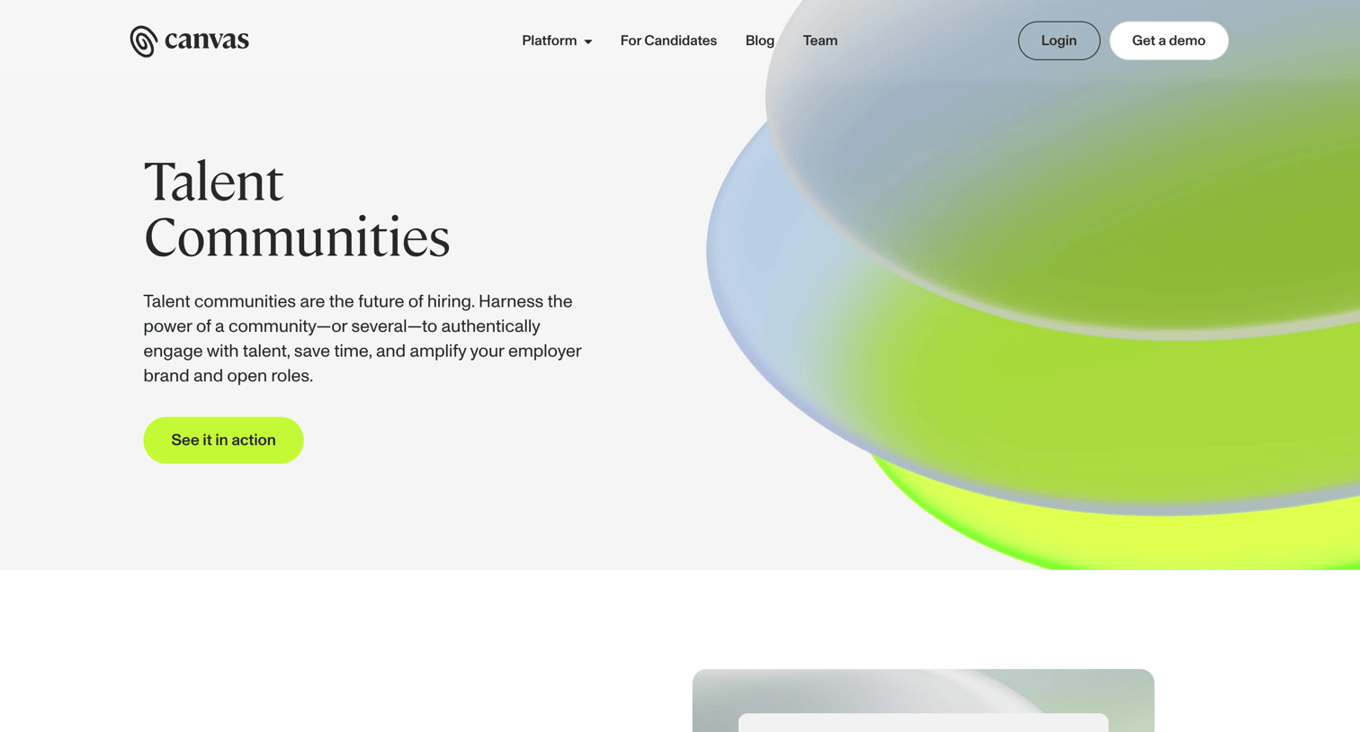 Untapped - Talent Community | Connect With Talent Professionals Canvas screen