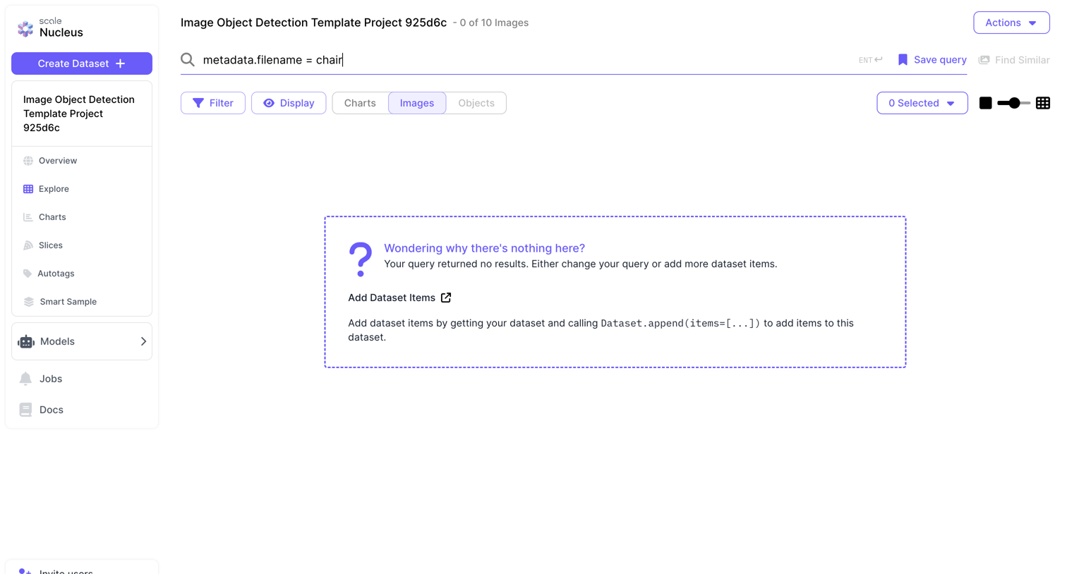 Scale - Image Object Detection Template Project 925d6c - Nucleus screen