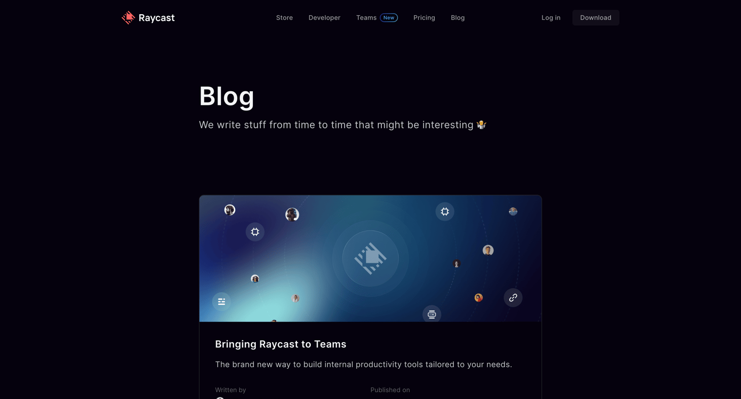 Raycast - Blog from Raycast