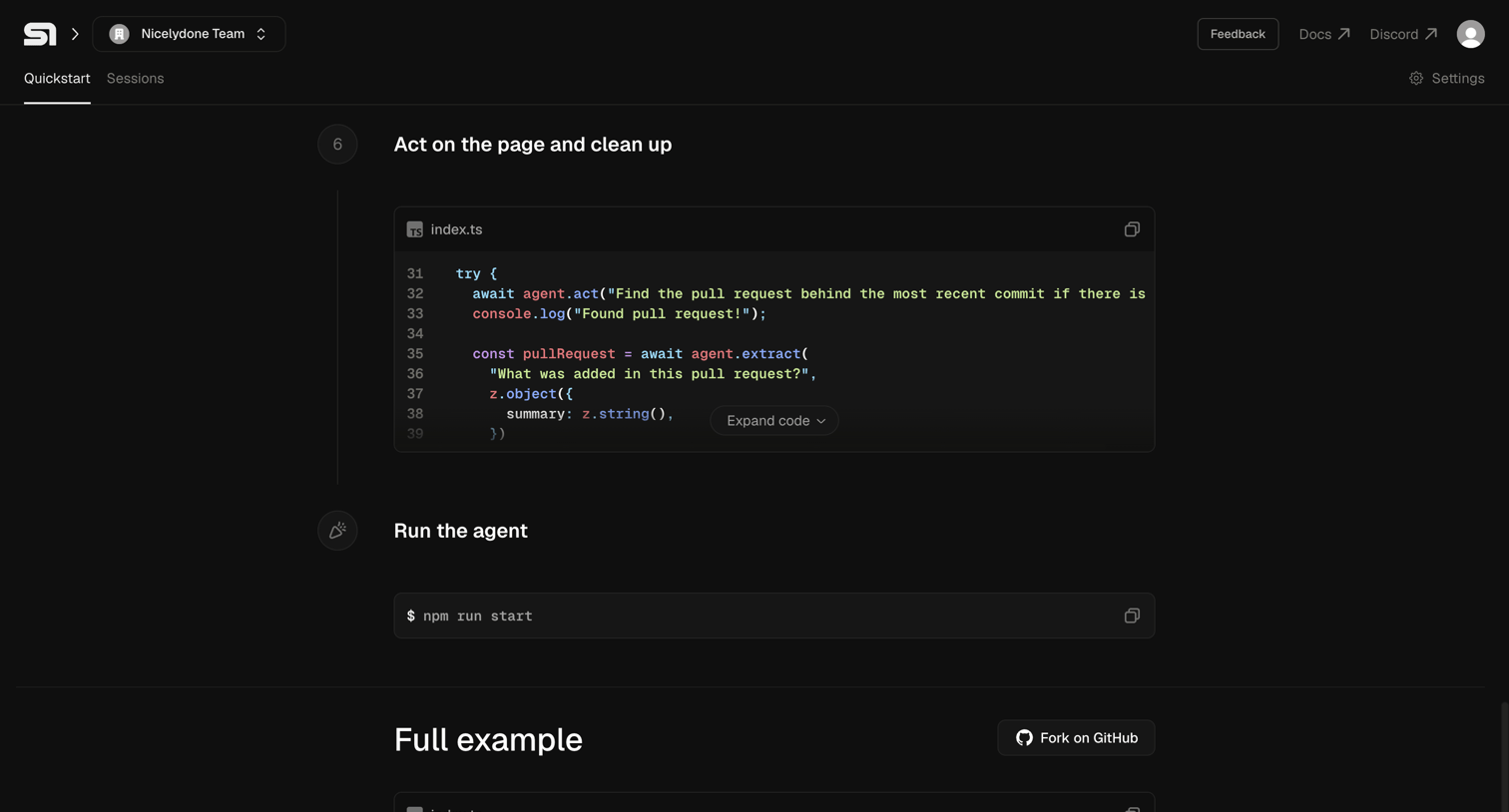 Steel - Steel | Open-source Headless Browser API screen