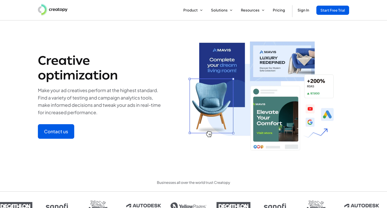 Creatopy - Ads Optimization and Distribution - Creatopy screen