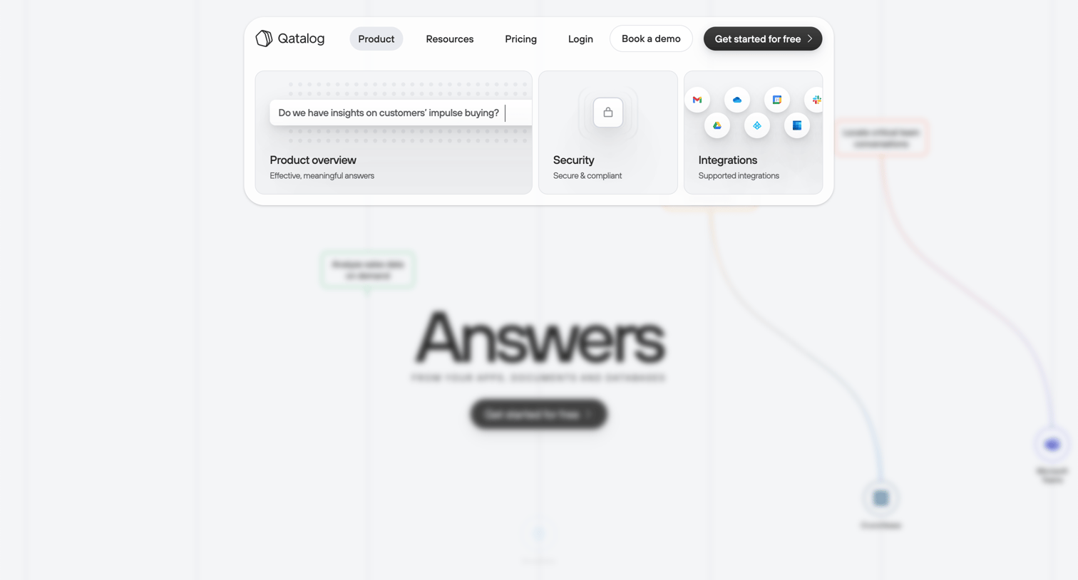 Qatalog - Best AI Assistant for Work | Qatalog screen