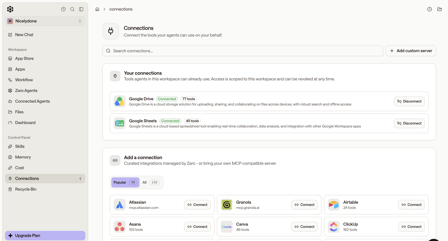 Zaro - Zaro - The Context Layer for Enterprise AI screen