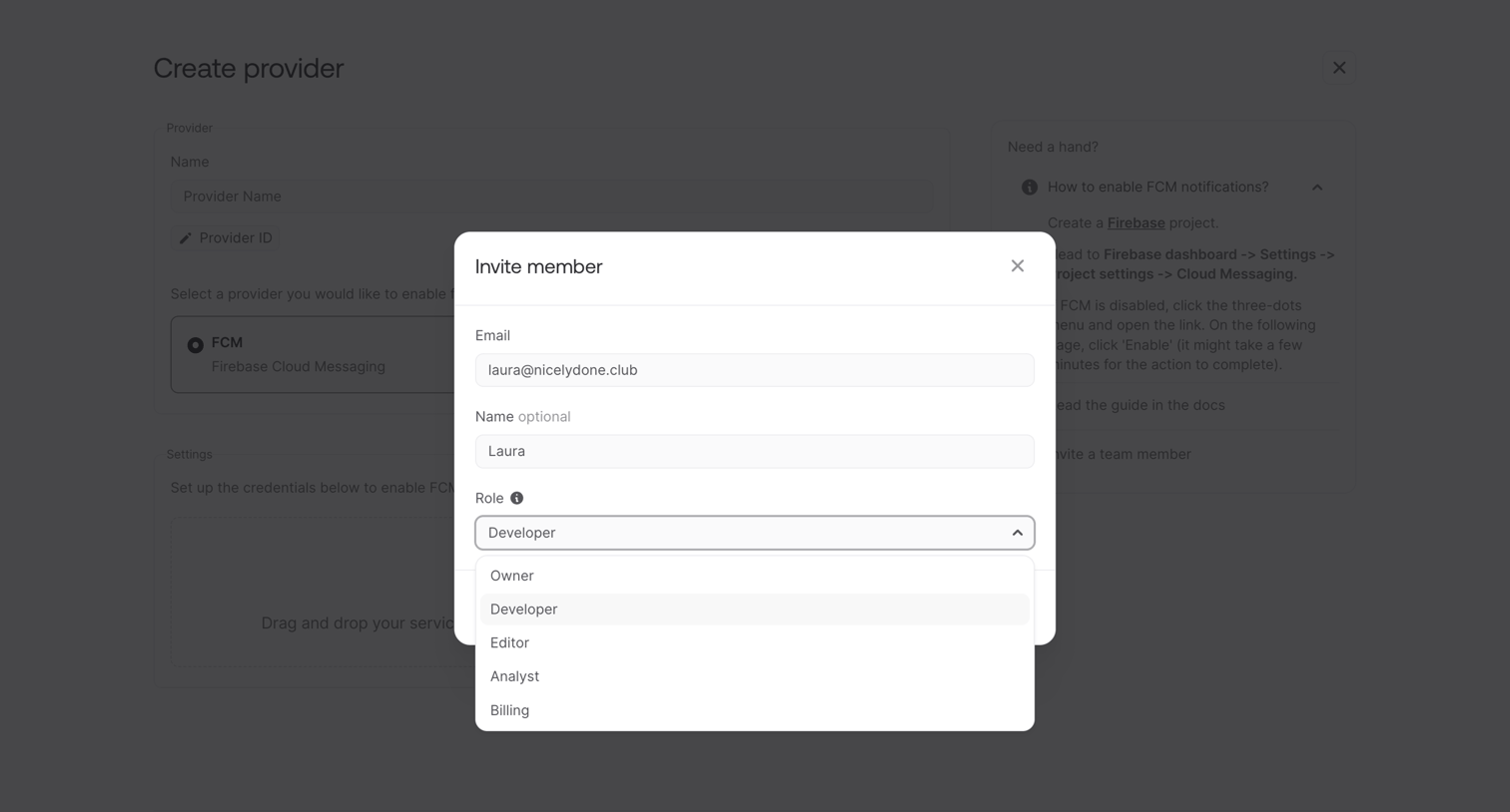 Appwrite - Topic - Appwrite screen