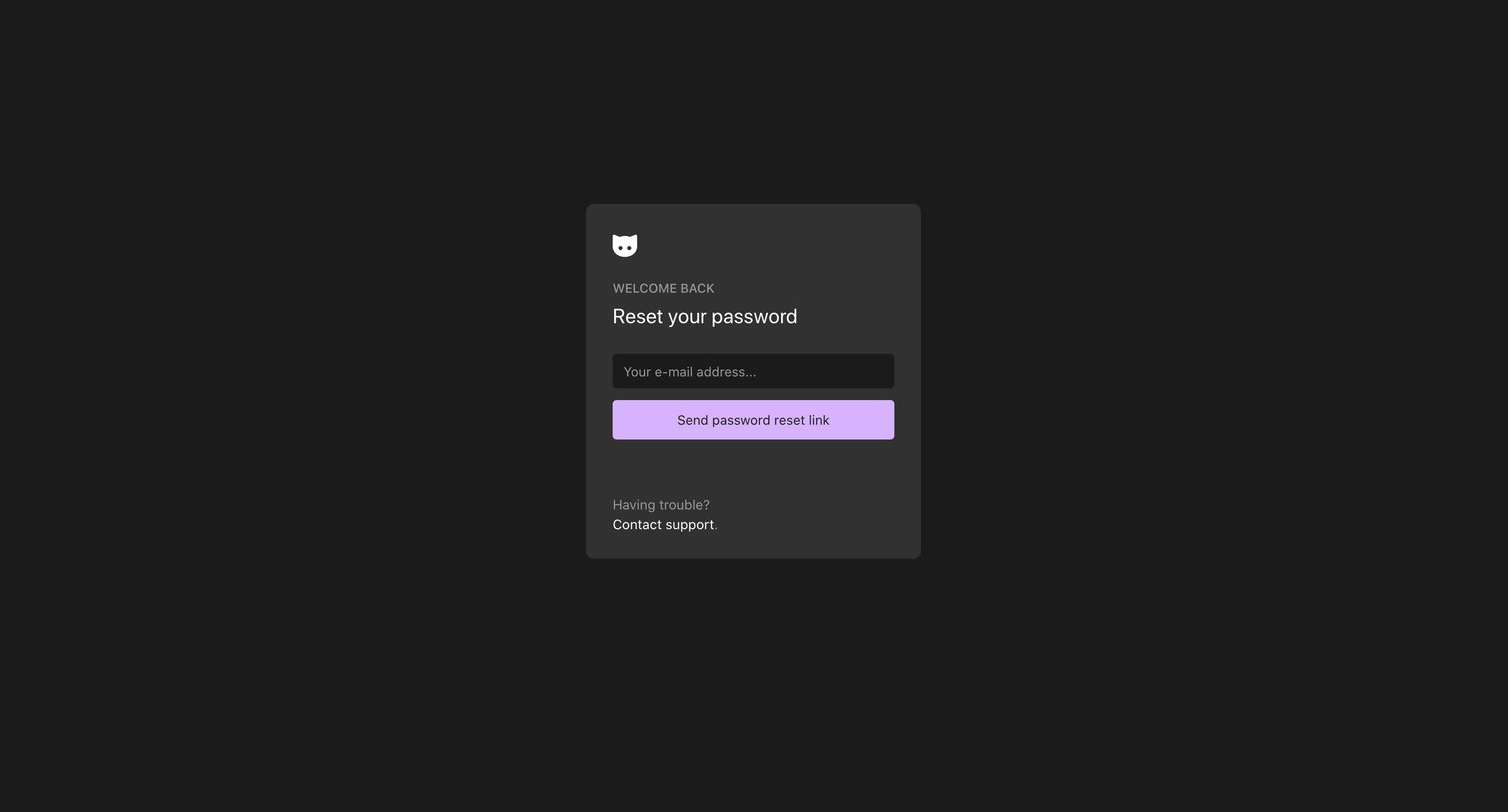 Clew - Clew | Login screen